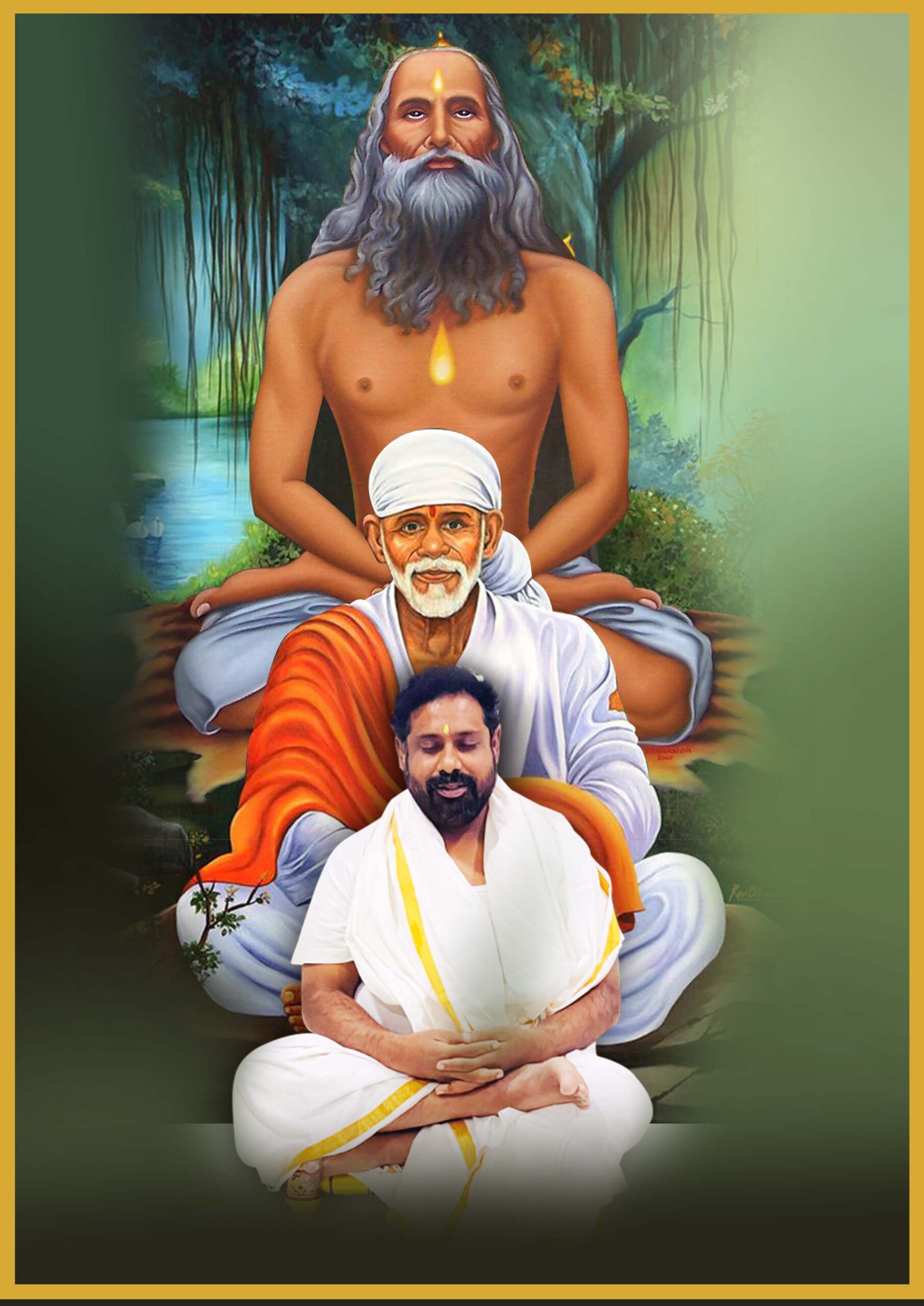 Pujya Sri Gurumurthy Guruji, Shirdi Sai Baba, Sadhguru Guru Parampare
